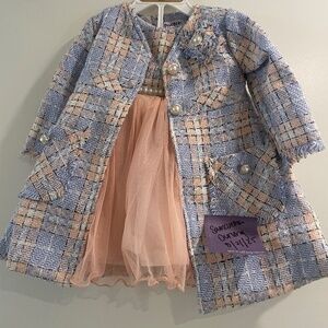 Blueberi boulevard 18m dress and coat